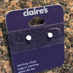 Claire’s Sterling Silver Posts NWT
